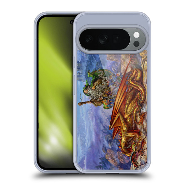 Myles Pinkney Mythical Dragonlands Soft Gel Case for Google Pixel 10