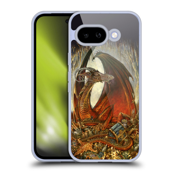 Myles Pinkney Mythical Treasure Dragon Soft Gel Case for Google Pixel 9A