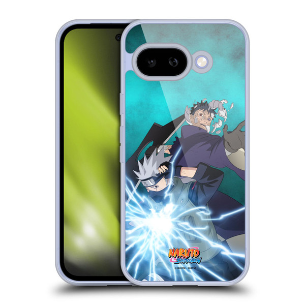 Naruto Shippuden Key Art Obito And Kakashi Soft Gel Case for Google Pixel 9A