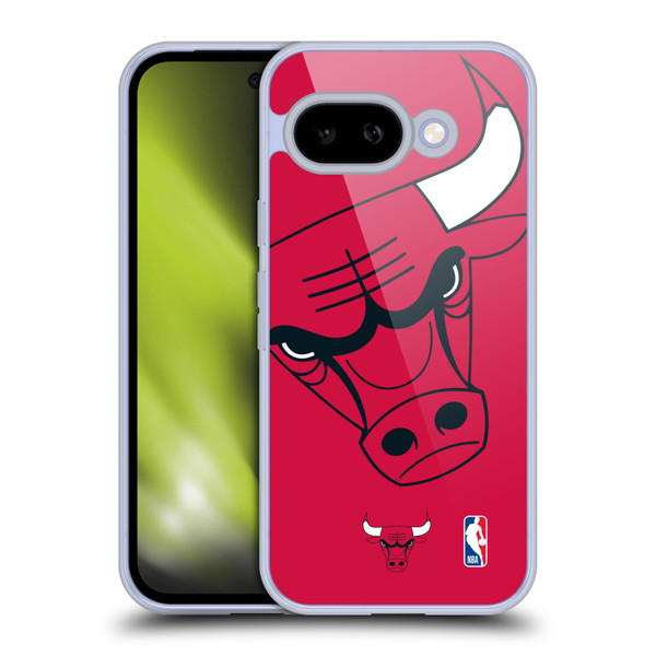 NBA Chicago Bulls Oversized Soft Gel Case for Google Pixel 9A