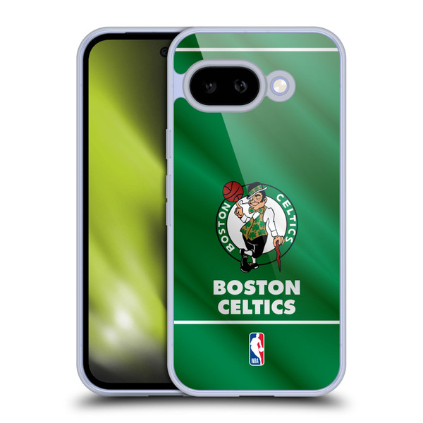 NBA Boston Celtics Horizontal Banner Soft Gel Case for Google Pixel 9A
