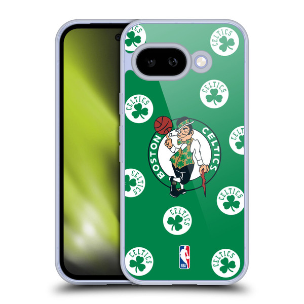 NBA Boston Celtics Patterns Soft Gel Case for Google Pixel 9A