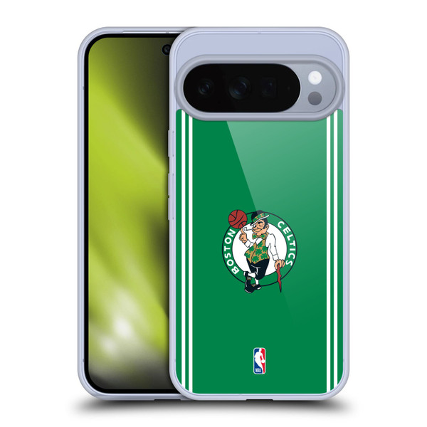 NBA Boston Celtics Logo Green Design Soft Gel Case for Google Pixel 10 Pro XL