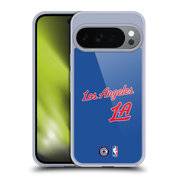 NBA Los Angeles Clippers Logo Retro Design Soft Gel Case for Google Pixel 10