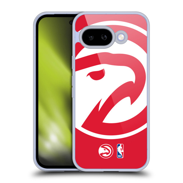 NBA Atlanta Hawks Logo Oversized Soft Gel Case for Google Pixel 9A