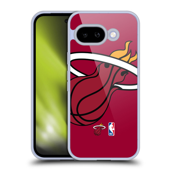 NBA Miami Heat Logo Oversized Soft Gel Case for Google Pixel 9A