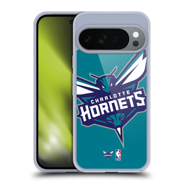 NBA Charlotte Hornets Logo Oversized Soft Gel Case for Google Pixel 10
