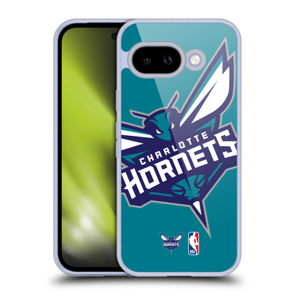 NBA Charlotte Hornets Logo Oversized Soft Gel Case for Google Pixel 9A