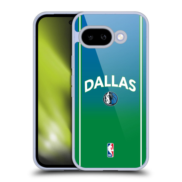 NBA Dallas Mavericks Logo Retro Design Soft Gel Case for Google Pixel 9A
