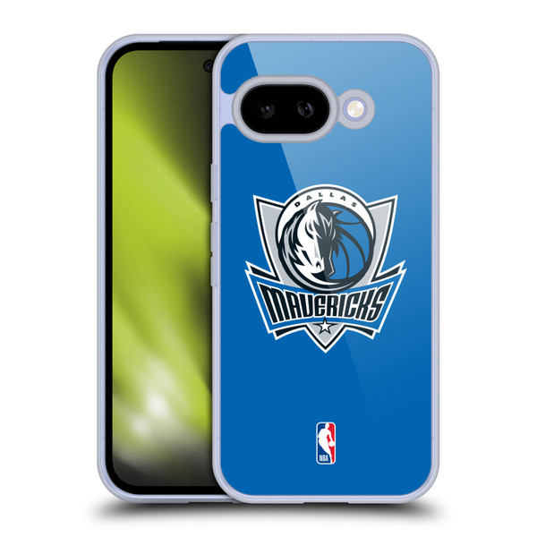 NBA Dallas Mavericks Logo Royal Blue Soft Gel Case for Google Pixel 9A
