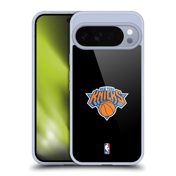 NBA New York Knicks Logo Black Design Soft Gel Case for Google Pixel 10 Pro XL