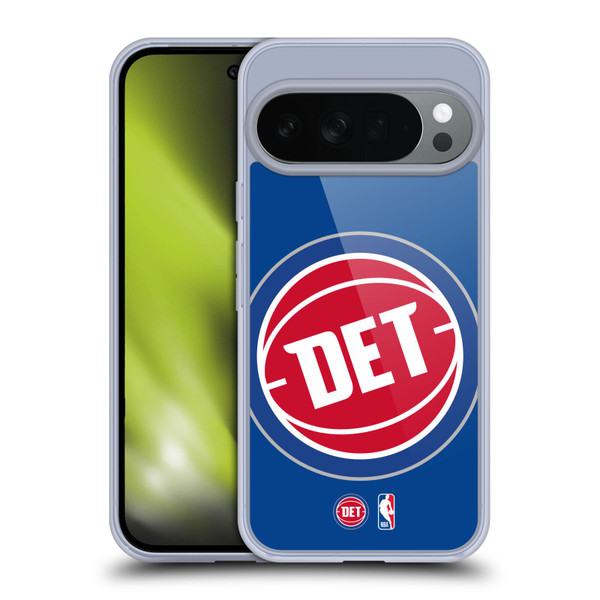 NBA Detroit Pistons Logo Oversized Soft Gel Case for Google Pixel 10