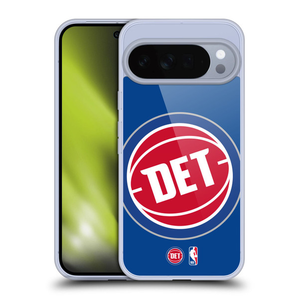 NBA Detroit Pistons Logo Oversized Soft Gel Case for Google Pixel 10 Pro XL