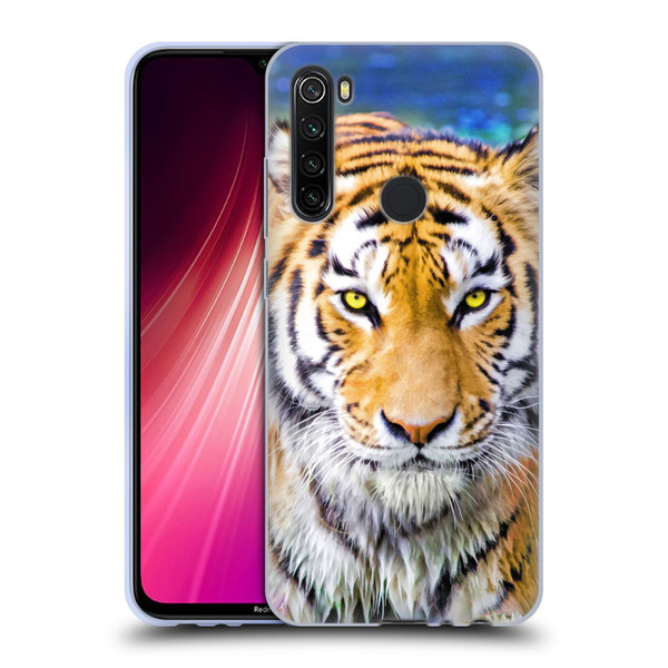 Aimee Stewart Animals Tiger and Lily Soft Gel Case for Xiaomi Redmi Note 8T