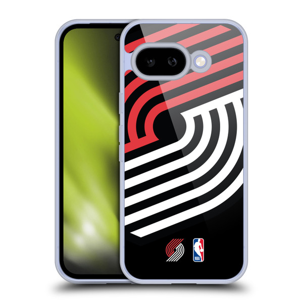 NBA Portland Trail Blazers Logo Oversized Soft Gel Case for Google Pixel 9A