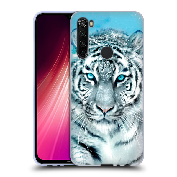 Aimee Stewart Animals White Tiger Soft Gel Case for Xiaomi Redmi Note 8T