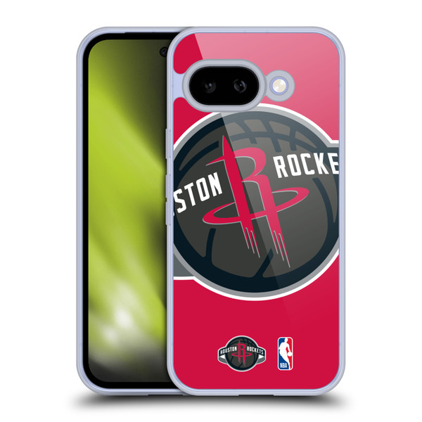 NBA Houston Rockets Logo Oversized Soft Gel Case for Google Pixel 9A