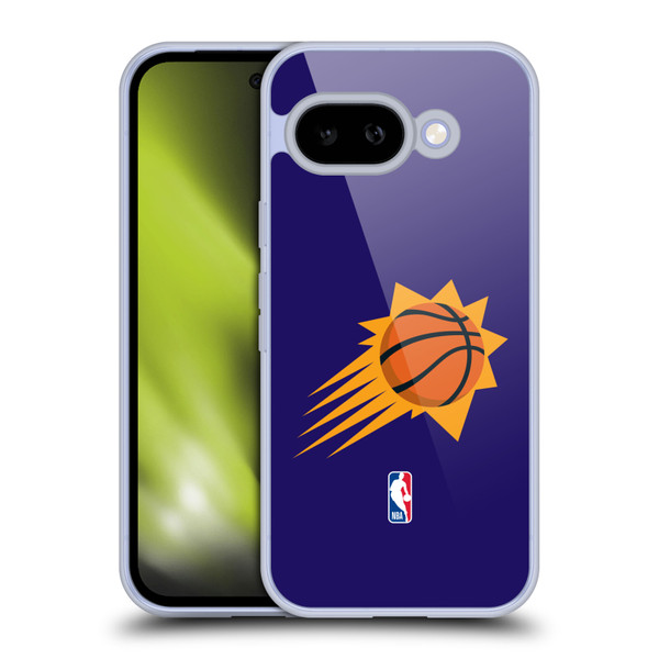 NBA Phoenix Suns Logo Purple Soft Gel Case for Google Pixel 9A