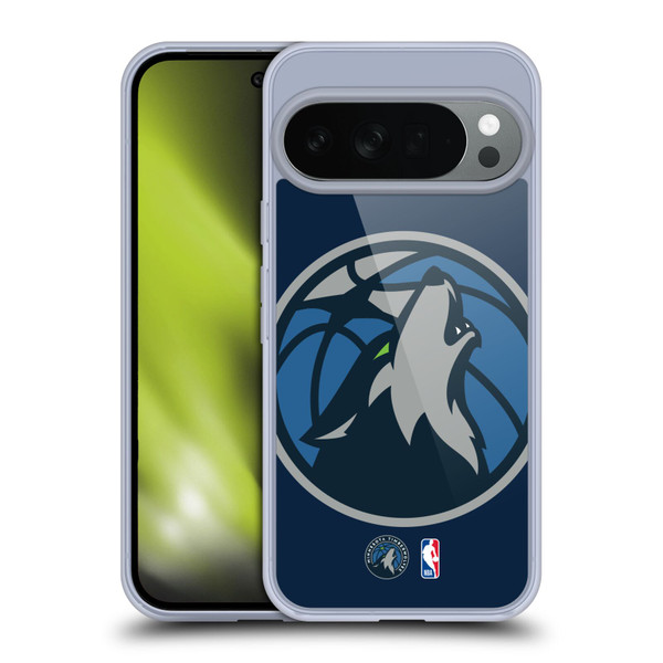 NBA Minnesota Timberwolves Logo Oversized Soft Gel Case for Google Pixel 10