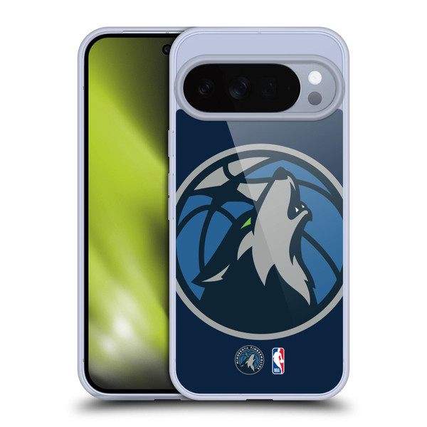NBA Minnesota Timberwolves Logo Oversized Soft Gel Case for Google Pixel 10 Pro XL
