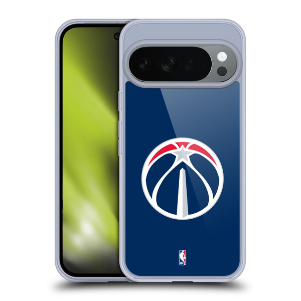 NBA Washington Wizards Logo Navy Blue Soft Gel Case for Google Pixel 10