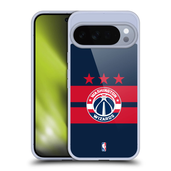 NBA Washington Wizards Logo Navy Blue Design Soft Gel Case for Google Pixel 10 Pro XL