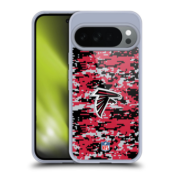NFL Atlanta Falcons Graphics Digital Camouflage Soft Gel Case for Google Pixel 10