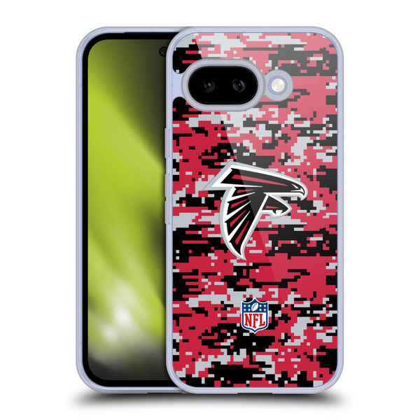 NFL Atlanta Falcons Graphics Digital Camouflage Soft Gel Case for Google Pixel 9A
