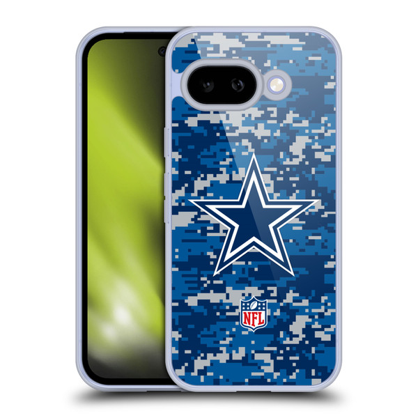 NFL Dallas Cowboys Graphics Digital Camouflage Soft Gel Case for Google Pixel 9A