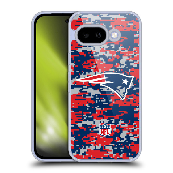 NFL New England Patriots Graphics Digital Camouflage Soft Gel Case for Google Pixel 9A