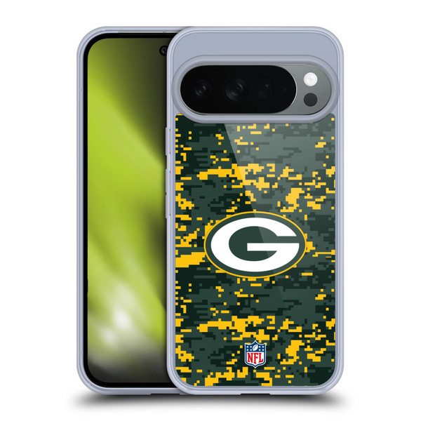 NFL Green Bay Packers Graphics Digital Camouflage Soft Gel Case for Google Pixel 10
