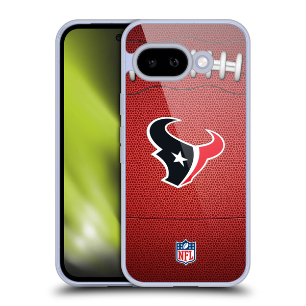 NFL Houston Texans Graphics Football Soft Gel Case for Google Pixel 9A