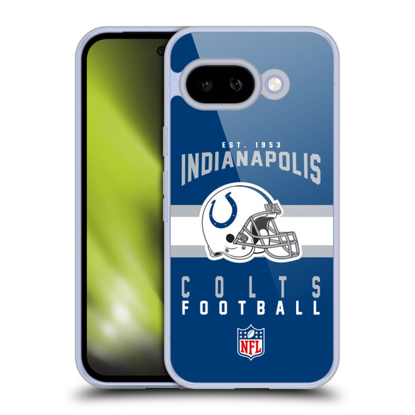 NFL Indianapolis Colts Graphics Helmet Typography Soft Gel Case for Google Pixel 9A