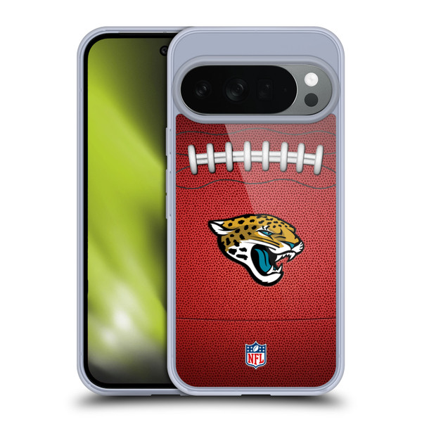 NFL Jacksonville Jaguars Graphics Football Soft Gel Case for Google Pixel 10