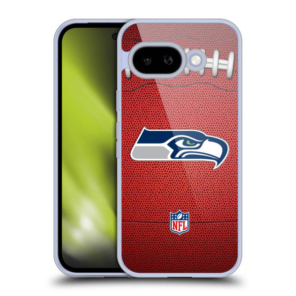 NFL Seattle Seahawks Graphics Football Soft Gel Case for Google Pixel 9A