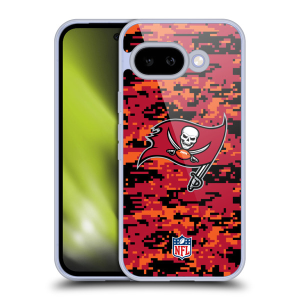NFL Tampa Bay Buccaneers Graphics Digital Camouflage Soft Gel Case for Google Pixel 9A