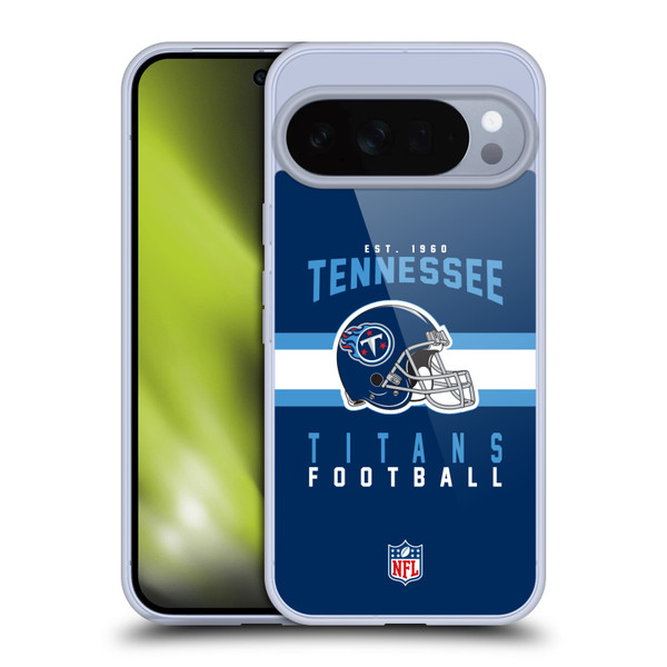 NFL Tennessee Titans Graphics Helmet Typography Soft Gel Case for Google Pixel 10 Pro XL