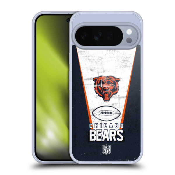 NFL Chicago Bears Logo Art Banner Soft Gel Case for Google Pixel 10 Pro XL