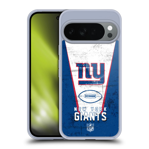 NFL New York Giants Logo Art Banner Soft Gel Case for Google Pixel 10