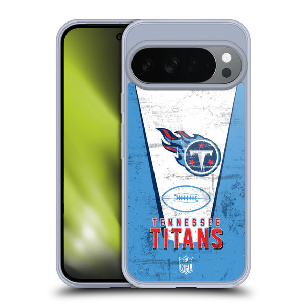 NFL Tennessee Titans Logo Art Banner Soft Gel Case for Google Pixel 10