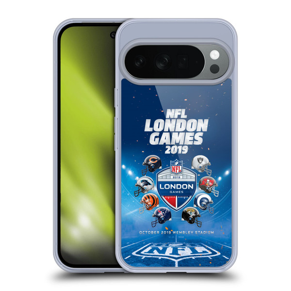 NFL 2019 London Games All Teams Soft Gel Case for Google Pixel 10