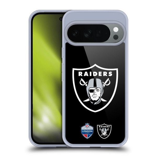 NFL 2019 London Games Oversized Raiders Soft Gel Case for Google Pixel 10