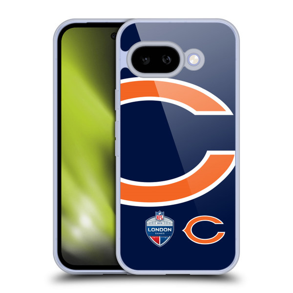 NFL 2019 London Games Oversized Bears Soft Gel Case for Google Pixel 9A