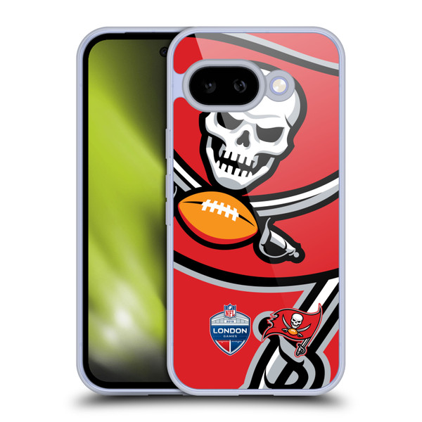 NFL 2019 London Games Oversized Buccaneers Soft Gel Case for Google Pixel 9A