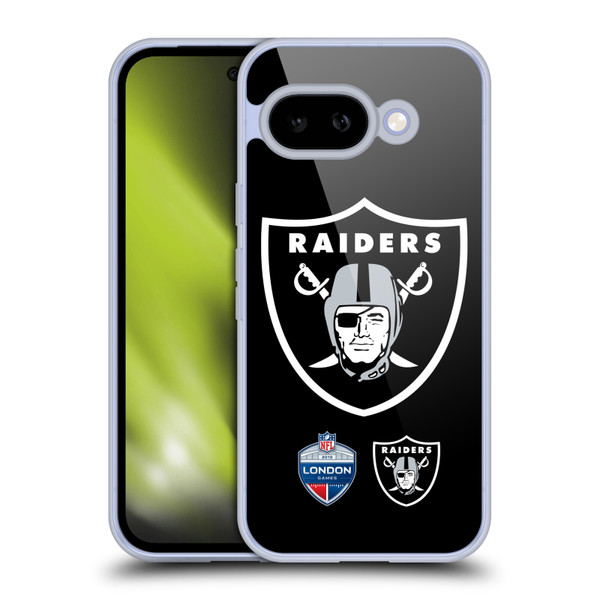 NFL 2019 London Games Oversized Raiders Soft Gel Case for Google Pixel 9A