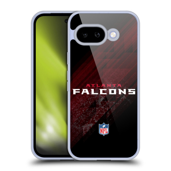 NFL Atlanta Falcons Logo Blur Soft Gel Case for Google Pixel 9A