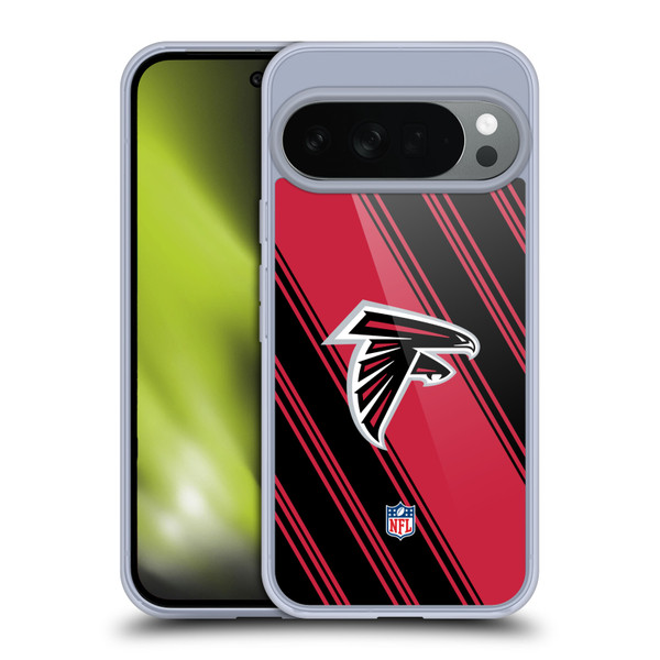 NFL Atlanta Falcons Artwork Stripes Soft Gel Case for Google Pixel 10