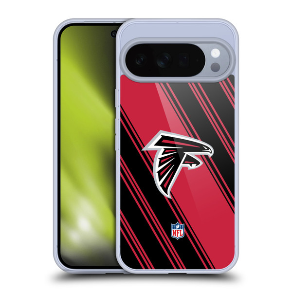 NFL Atlanta Falcons Artwork Stripes Soft Gel Case for Google Pixel 10 Pro XL