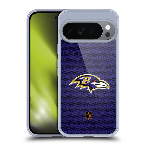 NFL Baltimore Ravens Logo Football Soft Gel Case for Google Pixel 10