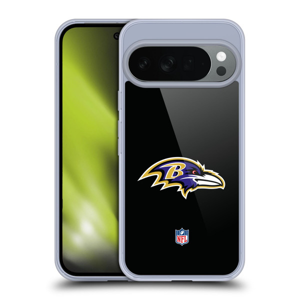 NFL Baltimore Ravens Logo Plain Soft Gel Case for Google Pixel 10